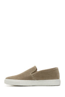 Men's Mink Suede Leather Sports Loafer | Derimod