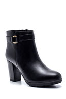 Women's Buckle Heeled Boots | Derimod