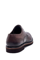 Men's Leather Crocodile Patterned Shoes | Derimod