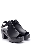 Women's Thick Heeled Sandals | Derimod