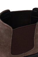 Male Mink Suede Chelsea Boots | Derimod