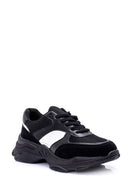 Women's Suede Detailed Sneaker | Derimod