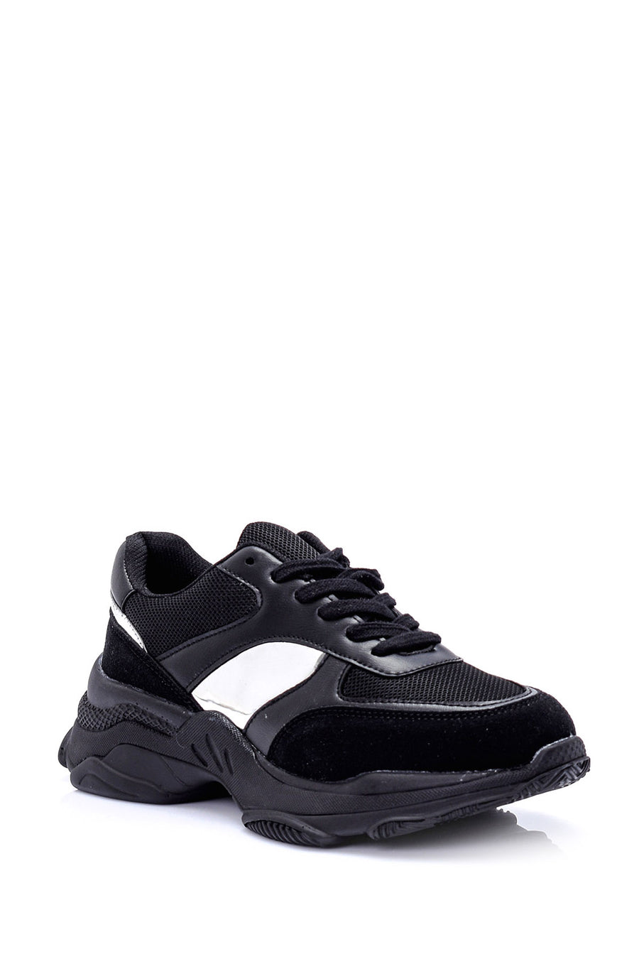Women's Suede Detailed Sneaker