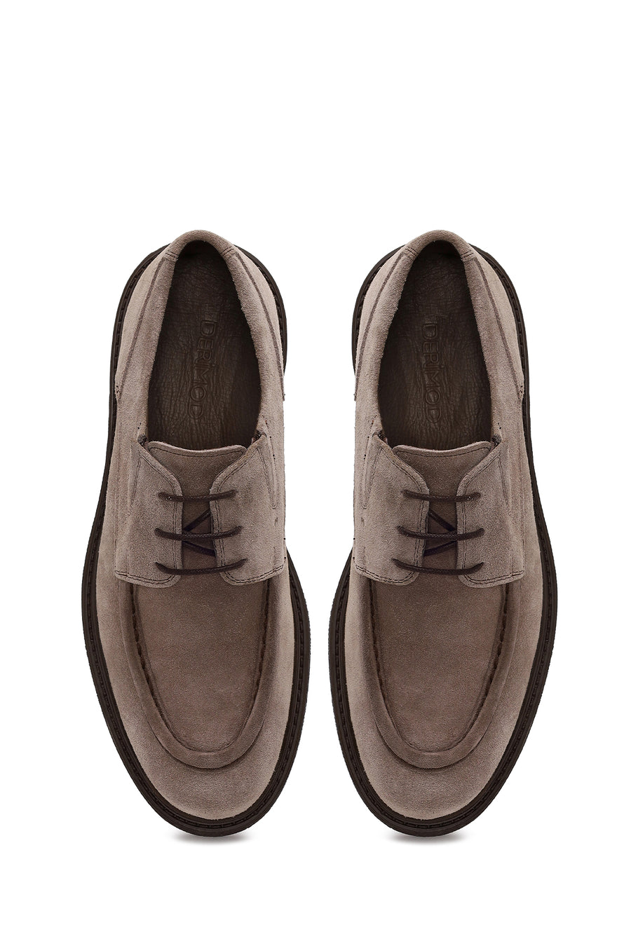 Male Mink Lace-Up Suede Casual Shoes