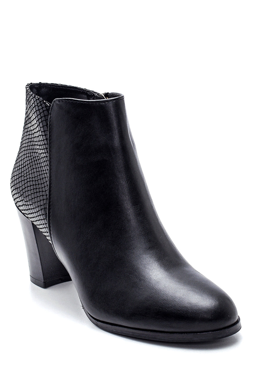 Women's Printed Heeled Boots