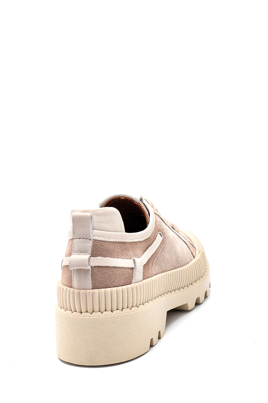 Women's Leather Thick Soled Shoes