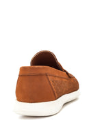 Men's Leather Nubuck Loafer | Derimod