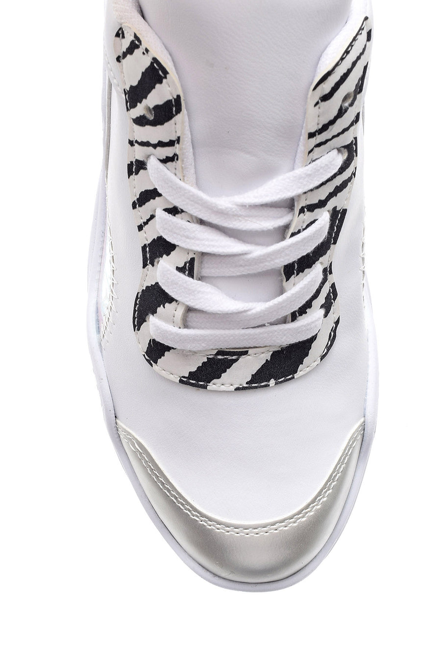 Women's Silver Detailed Sneaker