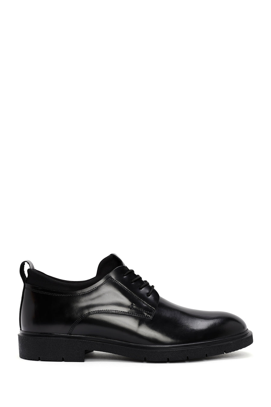 Men's Black Lace Up Leather Casual Shoes 25WFD750122 | Derimod