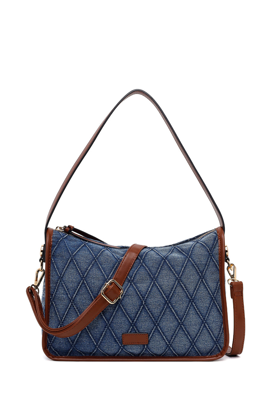 Woman Blue Jean Fabric Long-Strap Shoulder Bag 26PBD26626F | Derimod