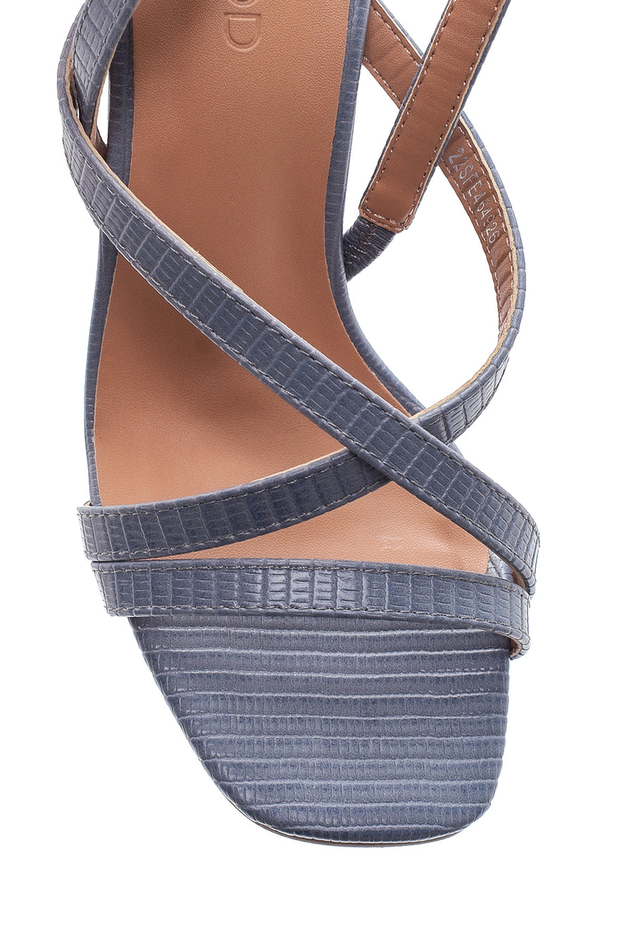 Women's Blue Heeled Sandals