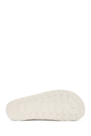 Women's Transparent Double Buckle Stone-Embellished Slippers | Derimod