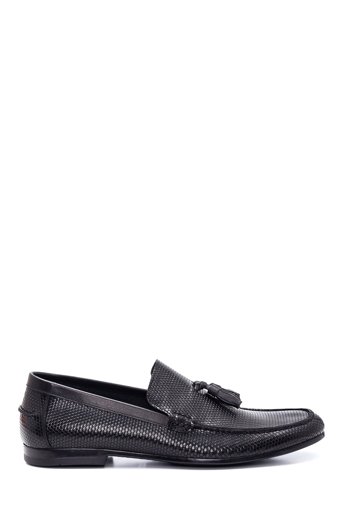 Men's Leather Printed Loafer 22SFD604426 | Derimod