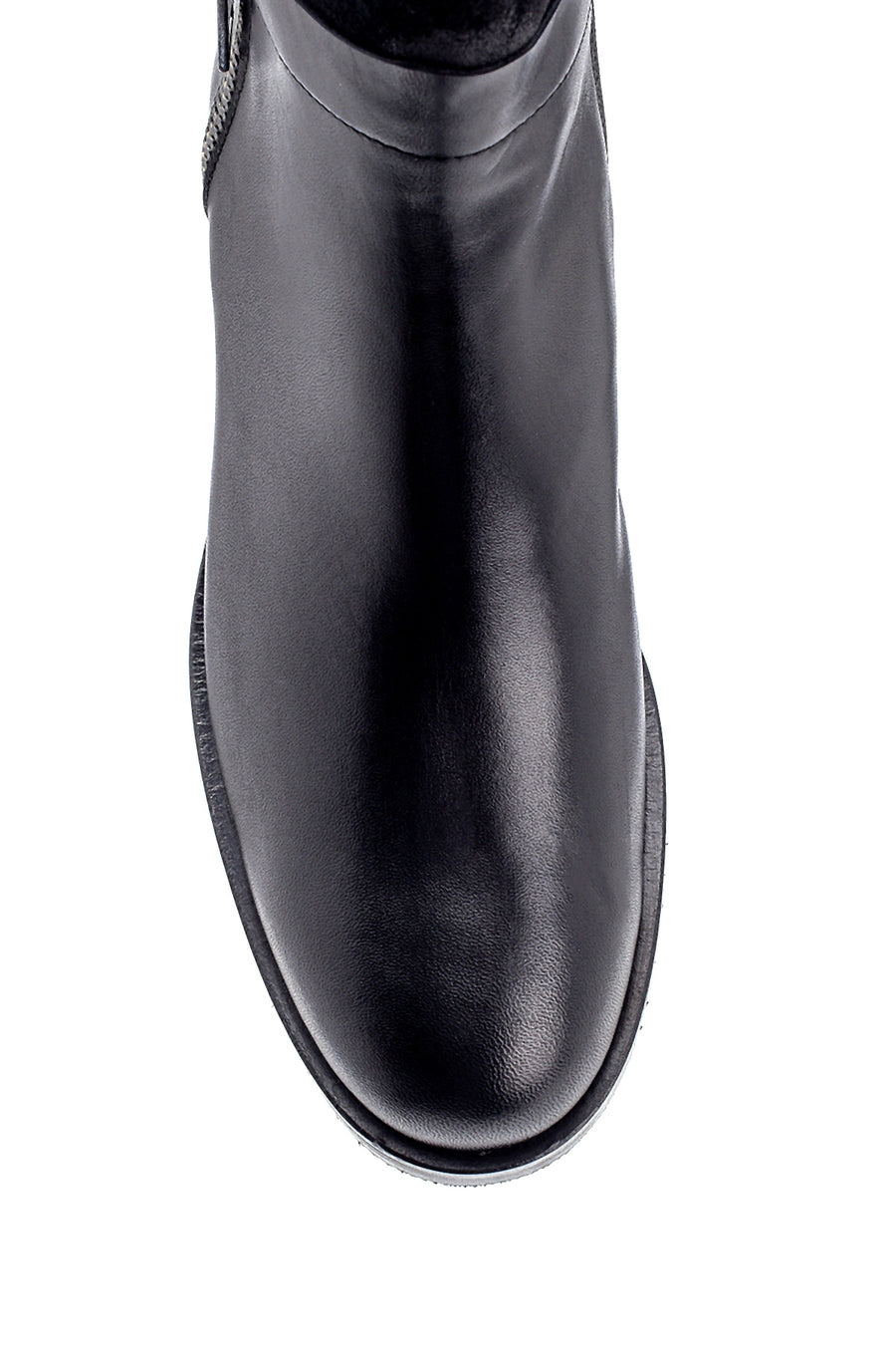 Women's Leather Heeled Boots