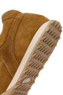 Kadın Camel Bağcıklı Süet Deri Sneaker | Derimod