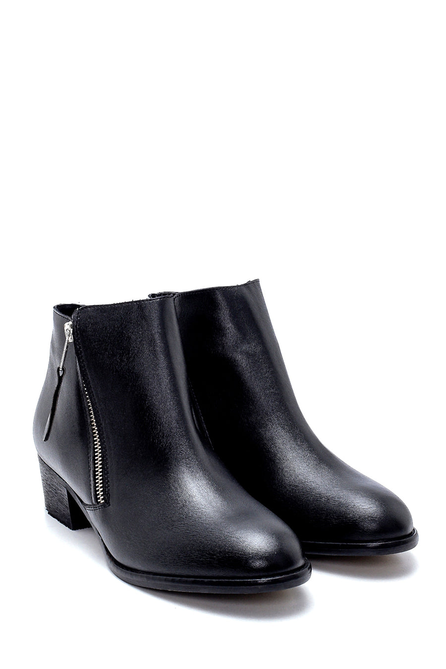 Women's Zipper Detailed Boots