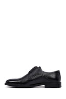 Male Black Lace-Up Leather Casual Shoes | Derimod