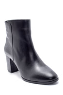 Women's Leather Heeled Boots | Derimod