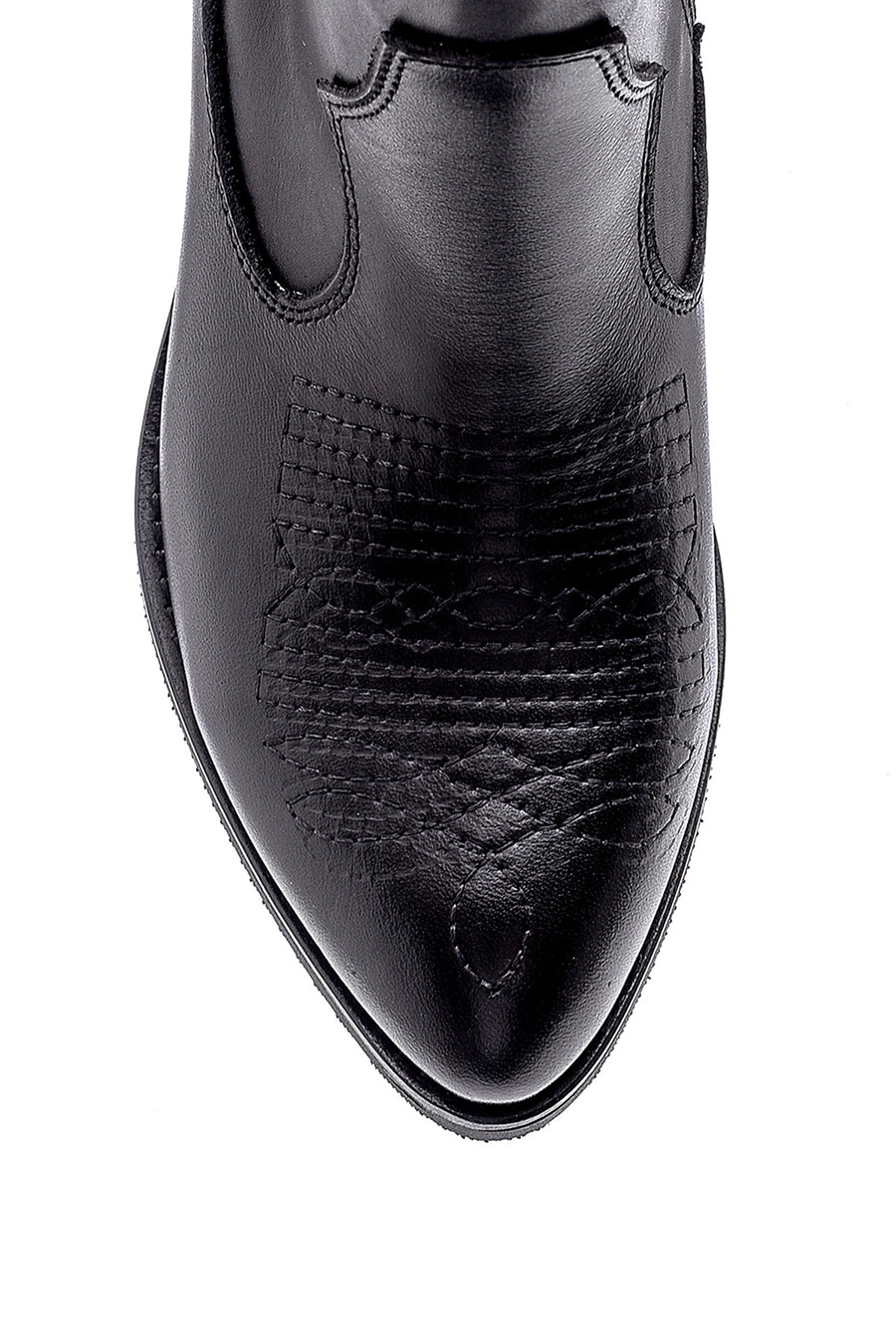 Women's Leather Cowboy Boots