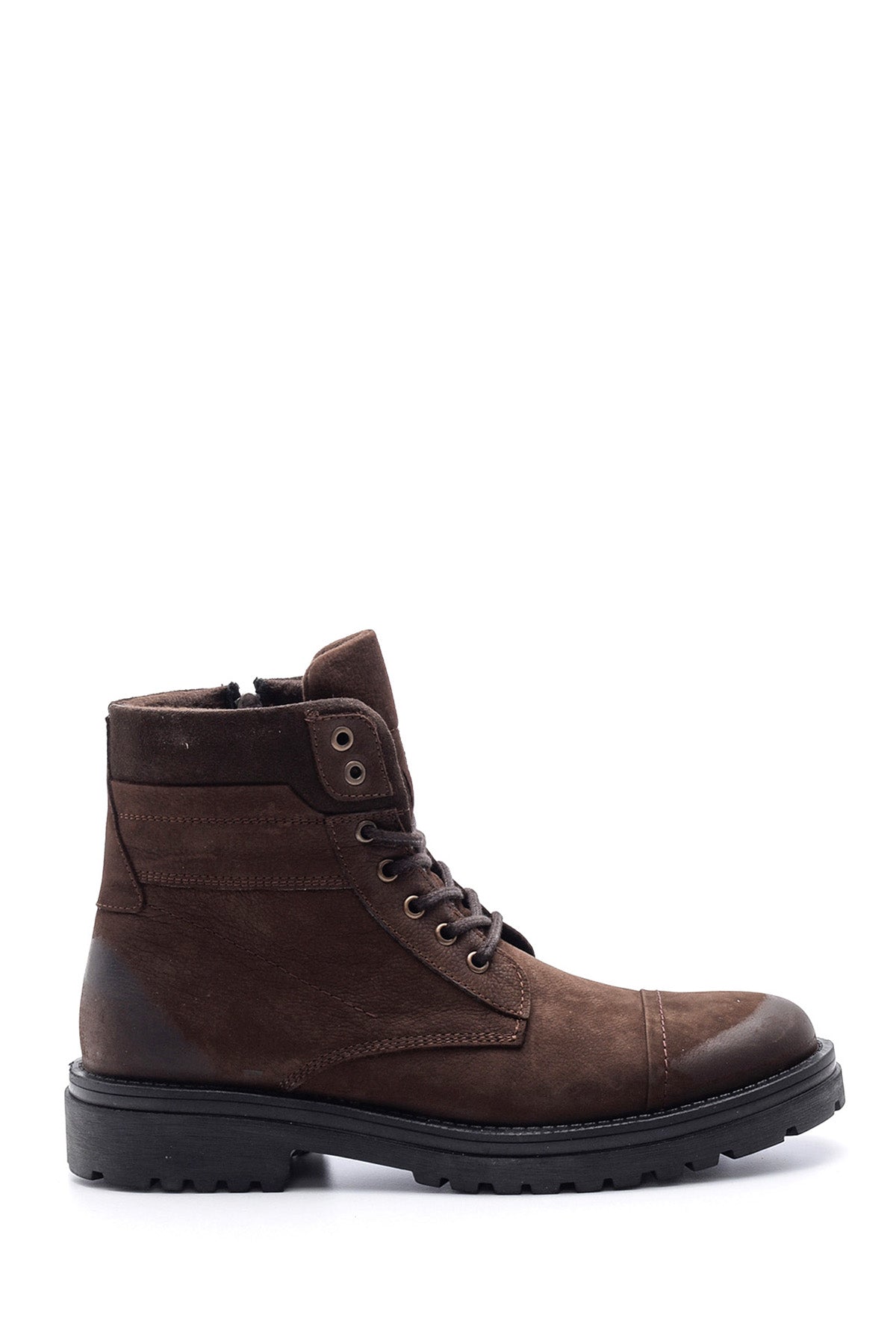 Men's Nubuck Leather Boots 19WFD3473V3 | Derimod