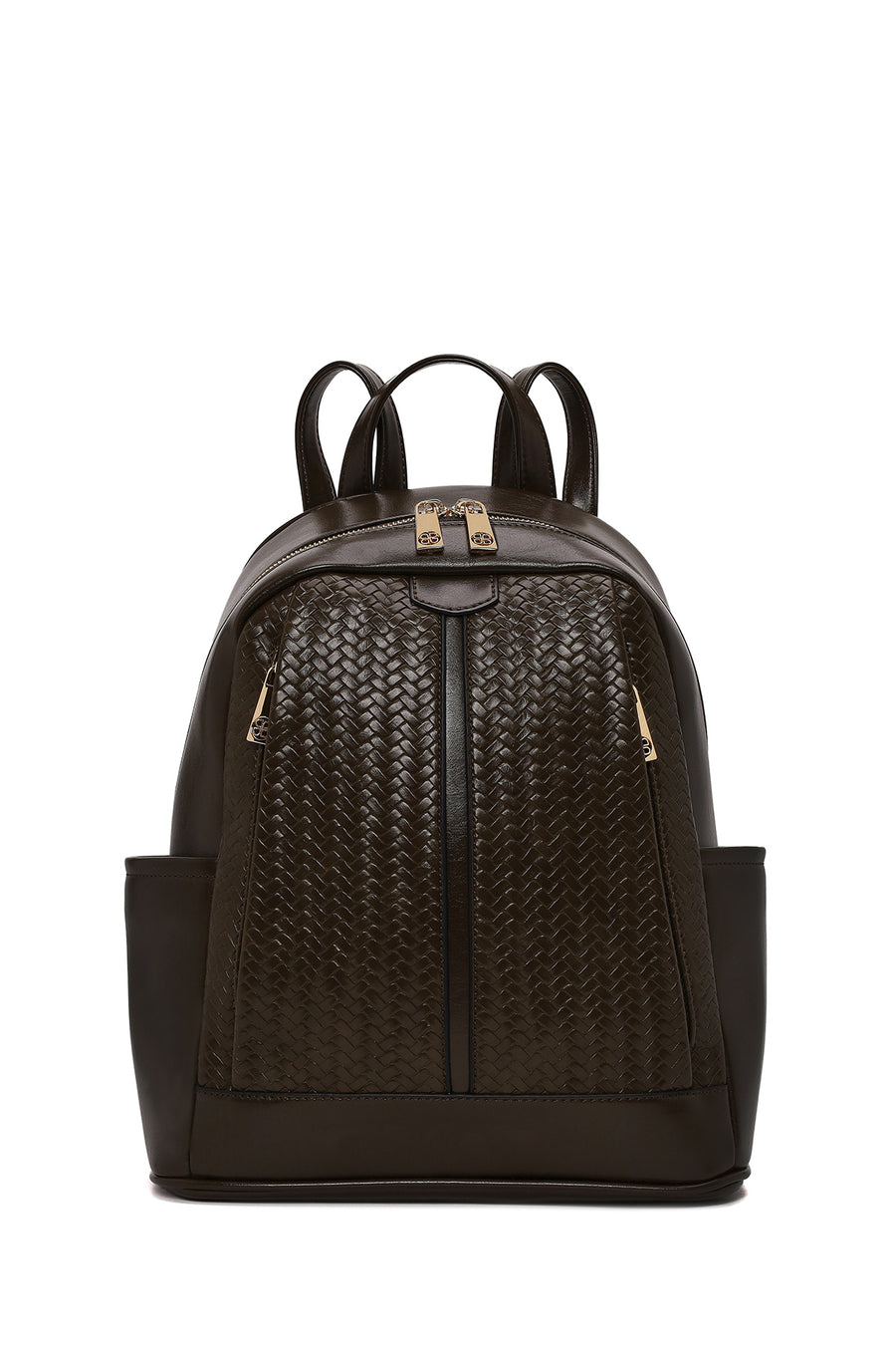 Woman Khaki Printed Casual Backpack AB200034SB | Derimod