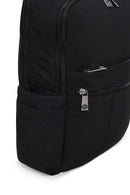 Woman Black Fabric Backpack | Derimod