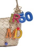 Women's Beige Accessory Knitted Mini Handbag | Derimod