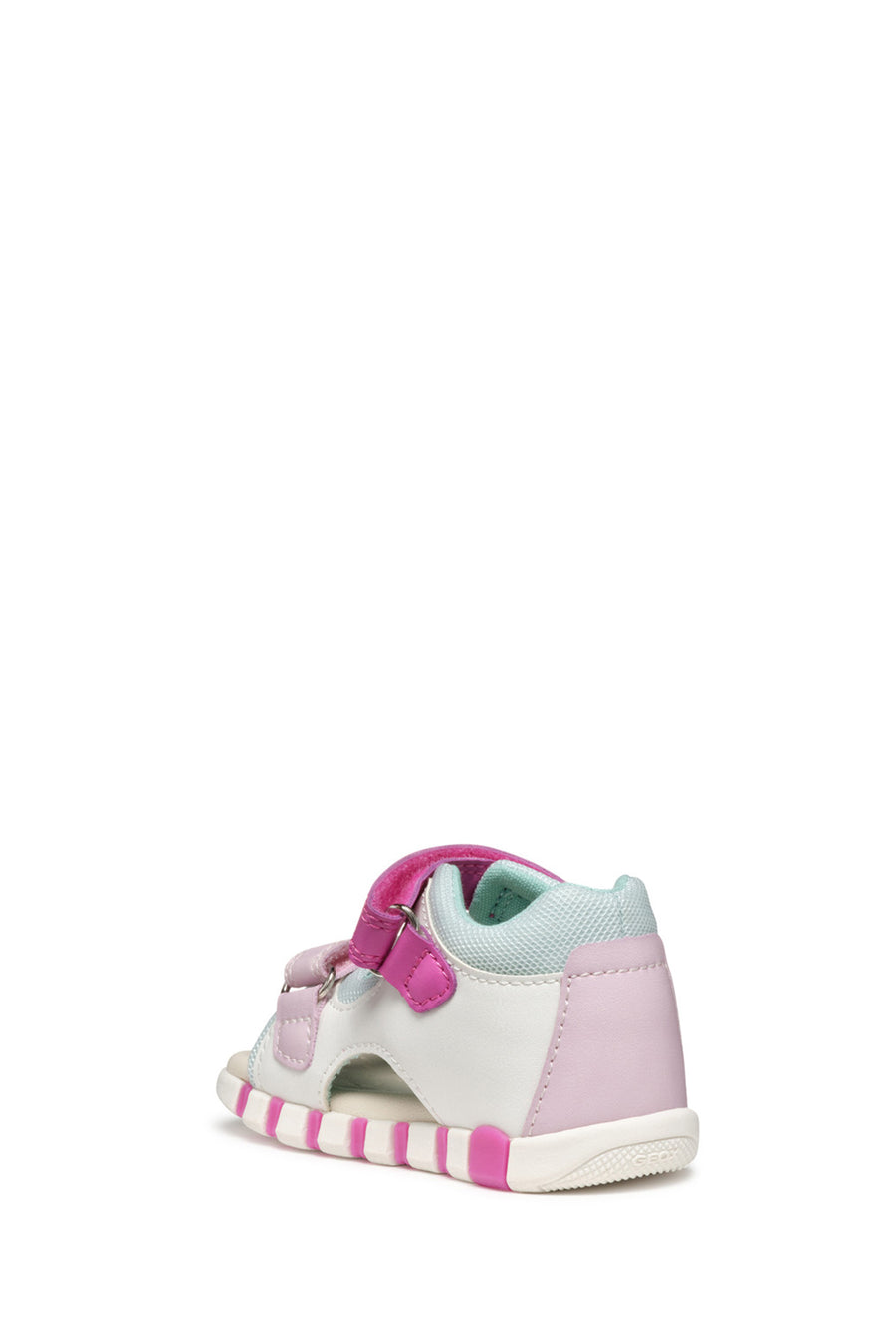 Geox Baby Girl B Sandal Iupidoo A - Synth + Mesh Double Strap Fabric Sandal