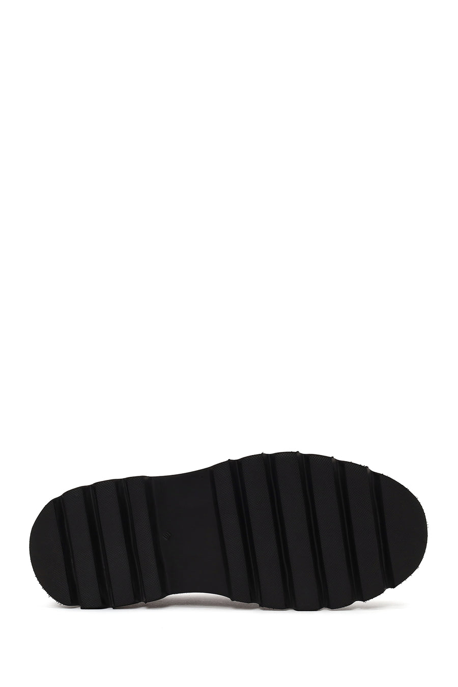 Male Navy Blue Lace-Up Thick-Soled Suede Casual Shoes