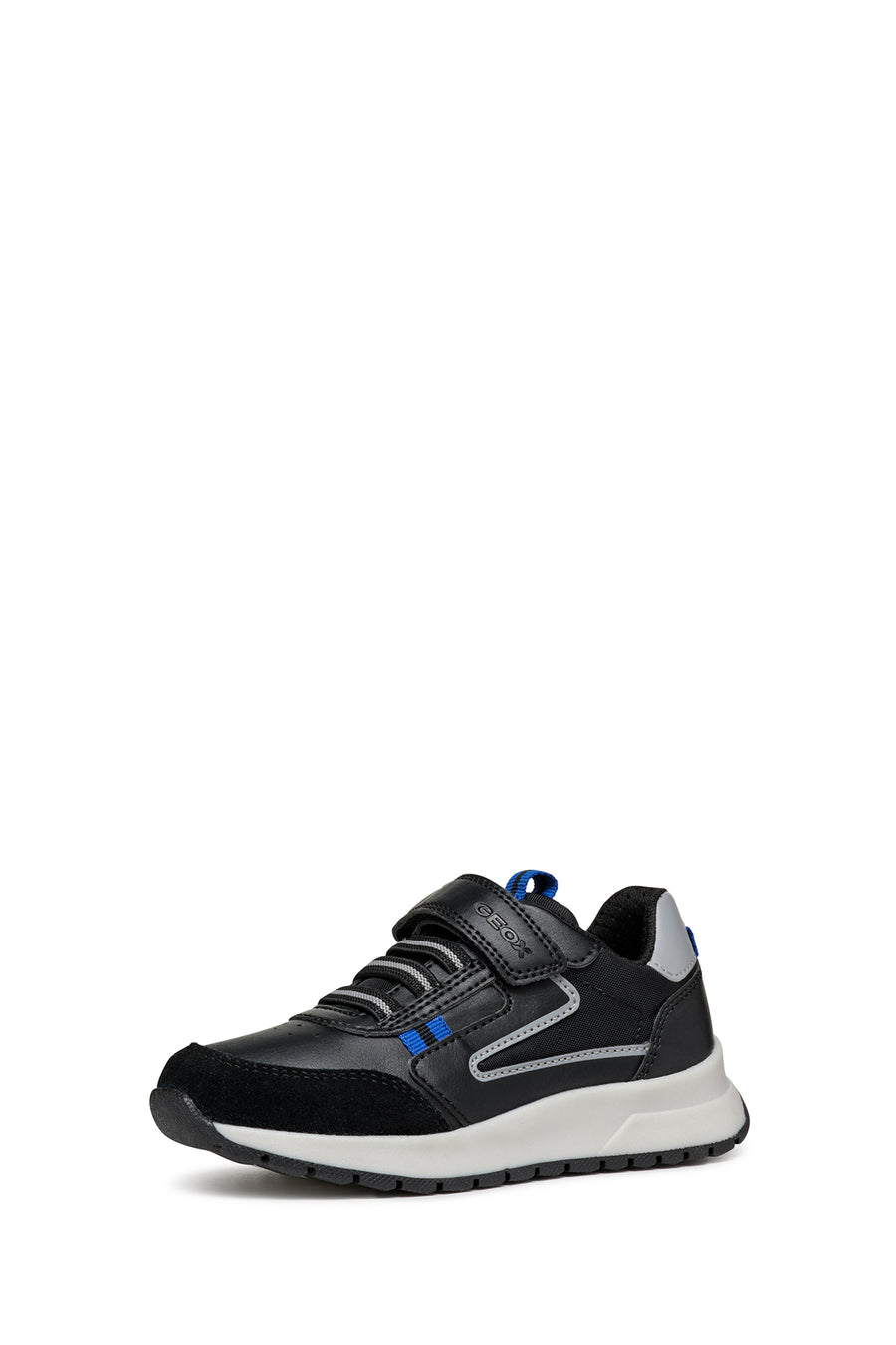 Geox Boy Black Spherica Lace-Up Sneaker