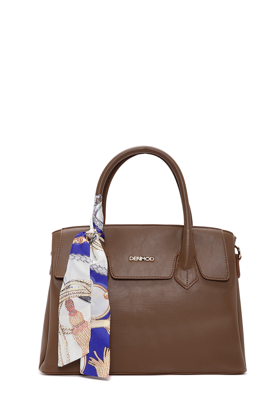 Women's Brown Long Strap Accessory Handbag