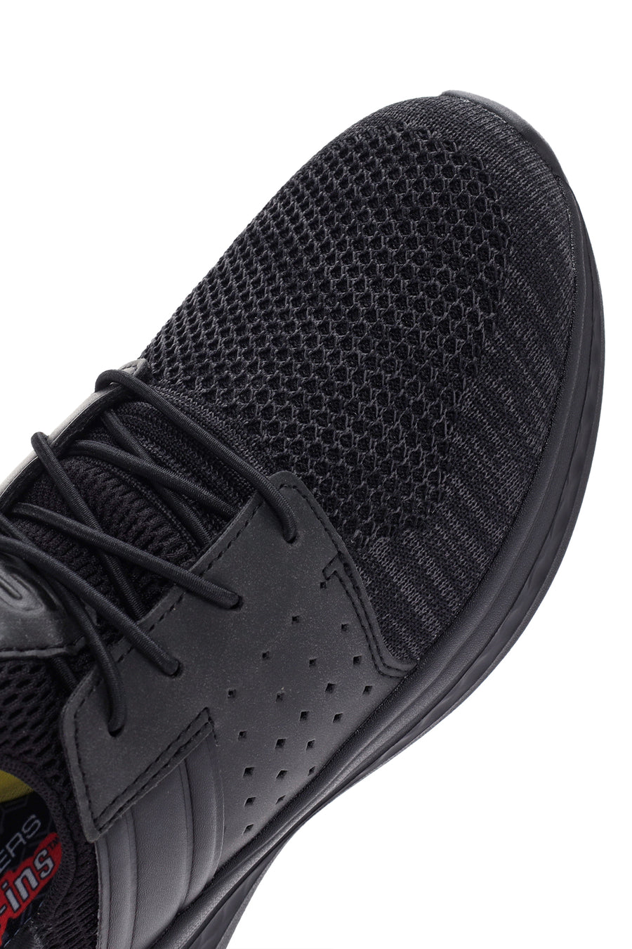 Skechers Men's Black Slade - Ocon Lace-Up Sports Sneaker