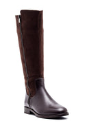 Women's Brown Zippered Casual Boots | Derimod