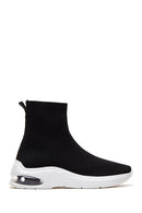Women's Black High Top Sneaker | Derimod