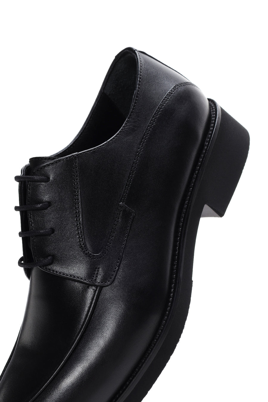 Men's Black Leather Classic Shoes
