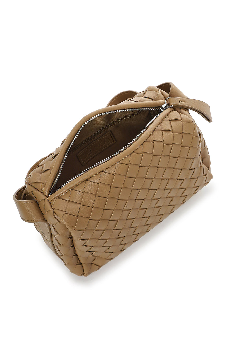 Women's Mink Braided Crossbody Bag