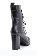 Women's Heeled Leather Boots | Derimod