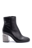 Women's Leather Heeled Boots | Derimod