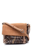 Women's Snake Pattern Shoulder Bag | Derimod