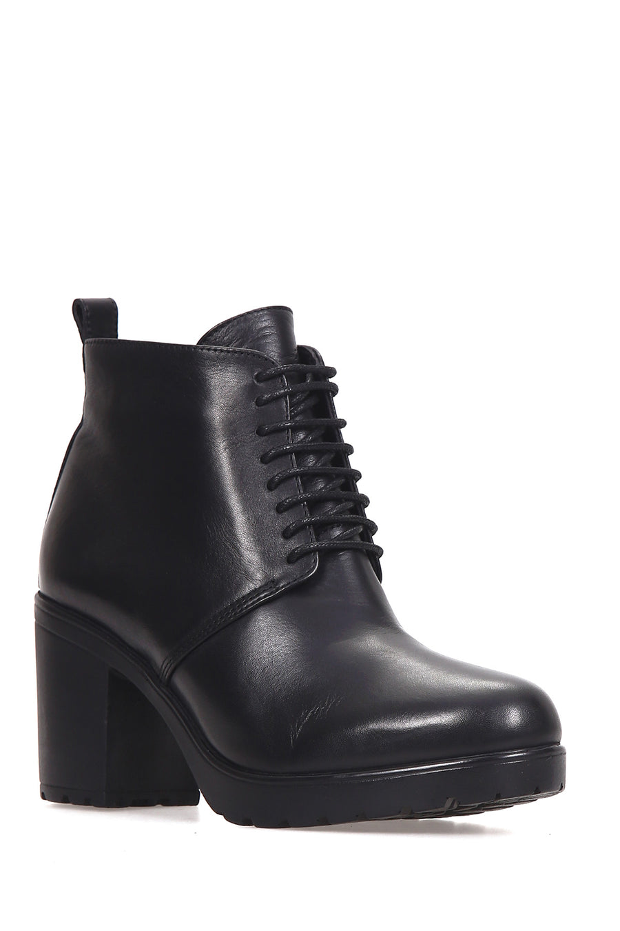 Women's Heeled Leather Boots