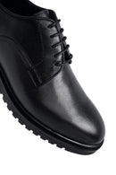Men's Black Lace-Up Leather Classic Shoes | Derimod