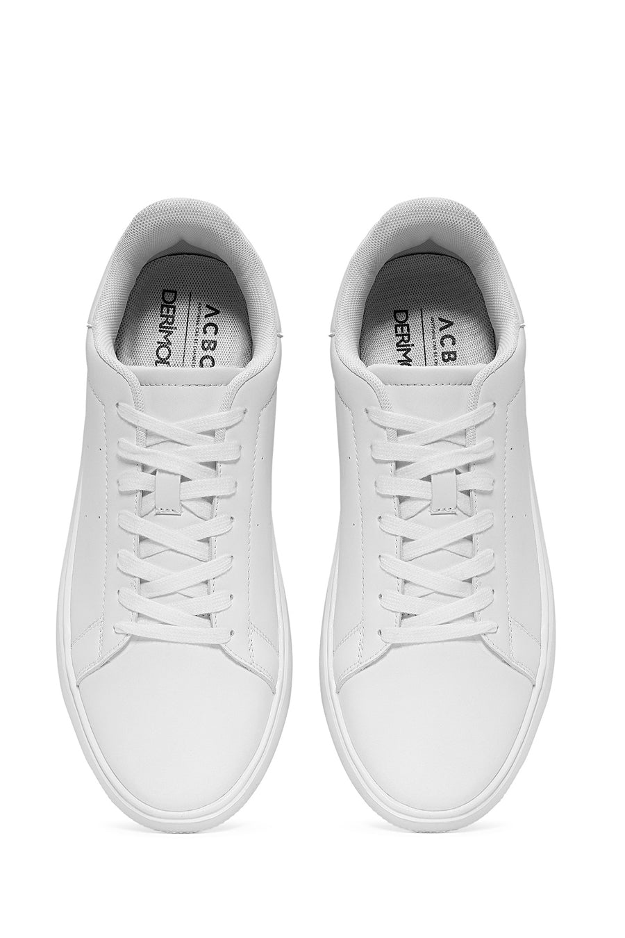 ACBC x Derimod Erkek Beyaz Bağcıklı Sneaker