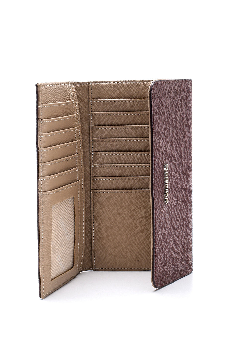 Women's Burgundy Faux Leather Wallet