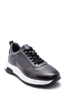 Erkek Deri Baskılı Sneaker | Derimod