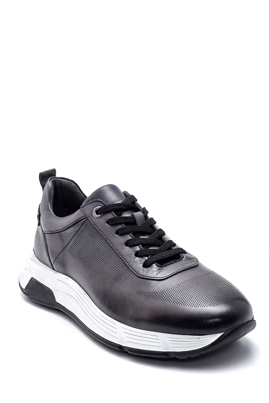 Men's Leather Printed Sneaker