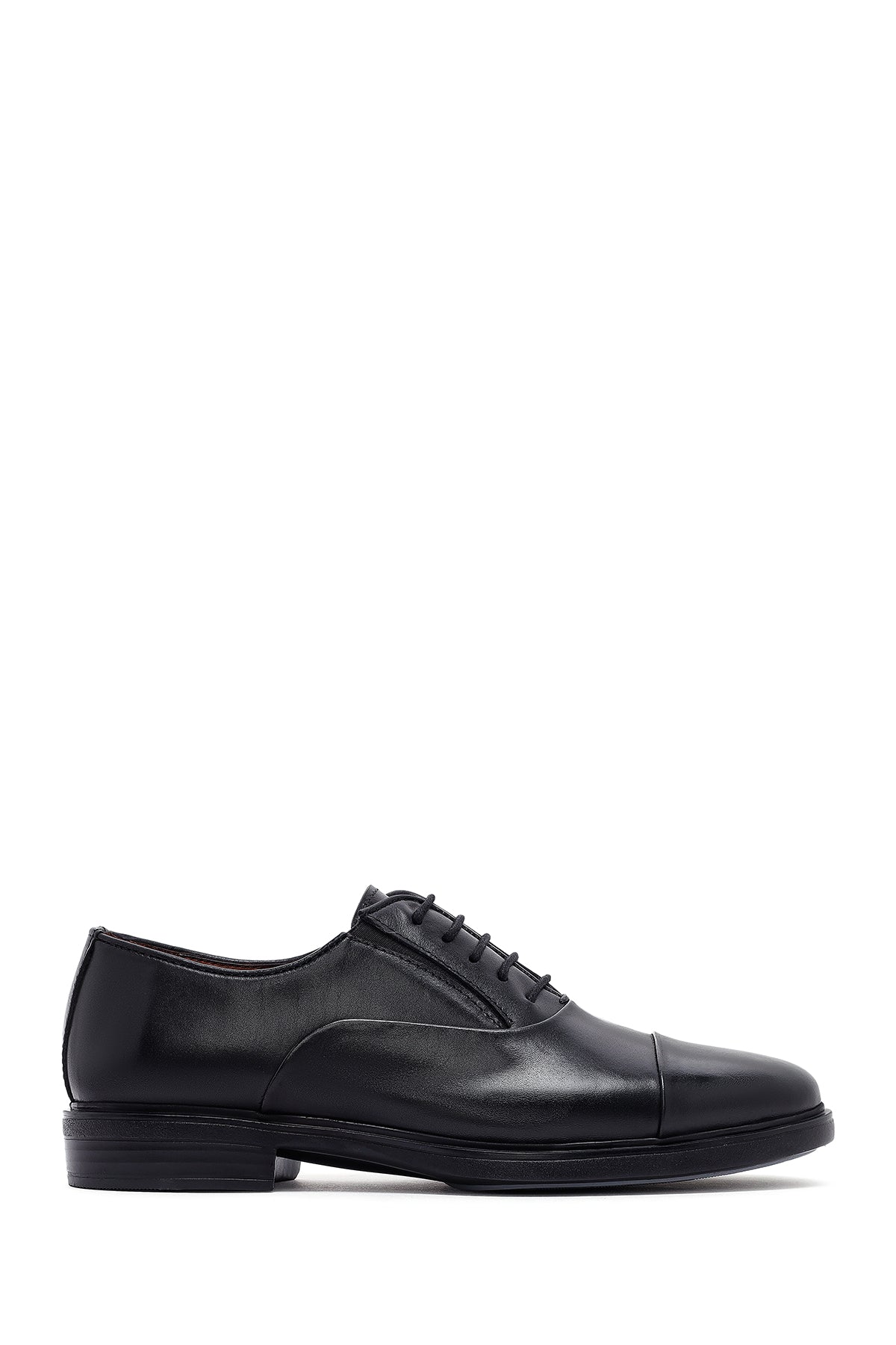 Men's Black Laced Leather Classic Shoes 25SFD724018 | Derimod