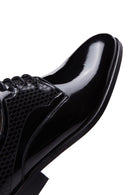 Men's Leather Patent Leather Classic Shoes | Derimod