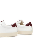Kadın Beyaz Bağcıklı Deri Sneaker | Derimod