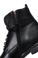 Men's Black Leather Classic Boots | Derimod