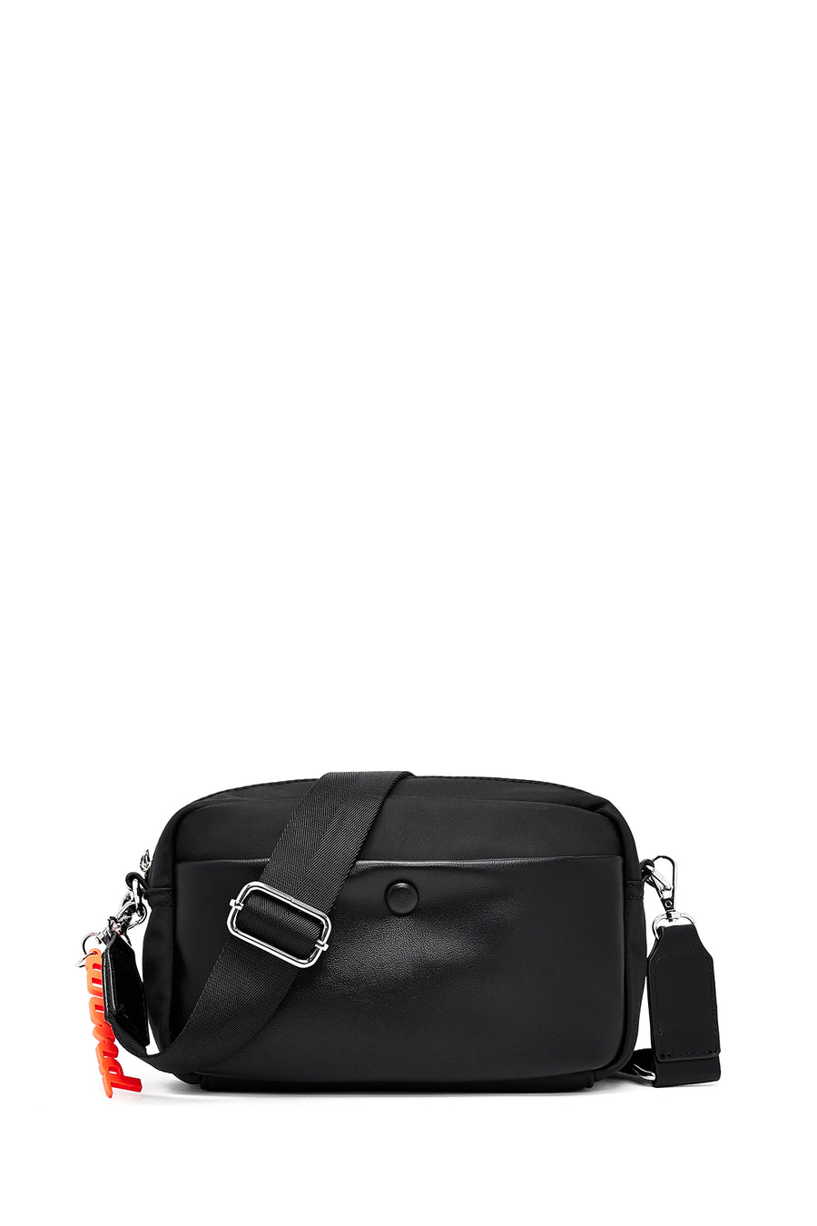 Women's Black Crossbody Bag with Accessory Detail 25SBD275614 | Derimod